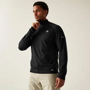 Dare 2b Bluza męska termiczna Fuse Up II Czarny, Rozmiar: 7XL - Bluzy sportowe męskie - miniaturka - grafika 1