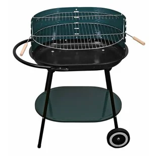 Activa Grill ruchomy owalny zielony, 62x42 cm - Grille - miniaturka - grafika 1