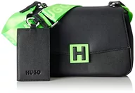 Torebki damskie - HUGO Women's Jodie Crossbody-FL Shoulder_Bag, Black2, czarny 2 - miniaturka - grafika 1