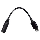 Kable - Kabel CKMOVA AC-LF3 TRRS 3.5mm żeński - Lightning 0.06 m - miniaturka - grafika 1