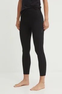 Icebreaker legginsy sportowe Merino 260 Fastray II damskie kolor czarny gładkie IB0A56XI0011 - Legginsy - miniaturka - grafika 1