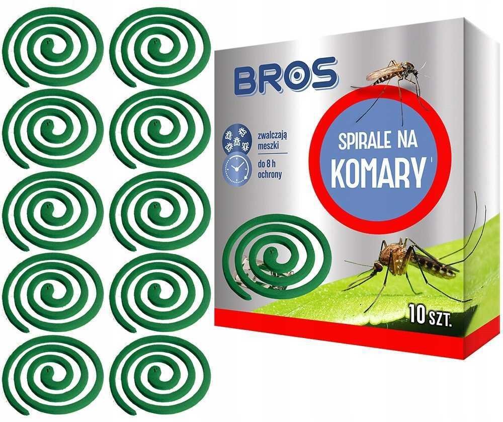 Bros spirale na komary 10szt