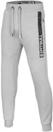 Spodnie sportowe damskie - Pit Bull Spodnie Dresowe Hill Top Grey Melange - miniaturka - grafika 1
