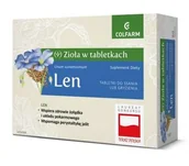 Układ pokarmowy - Colfarm Len 30 tabletek 8216001 - miniaturka - grafika 1