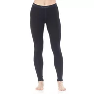 Spodnie sportowe damskie - Legginsy Merino 260 Tech Thermal 1043920011 - czarne - Icebreaker - miniaturka - grafika 1