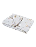 Kołdry i poduszki dla dzieci - Bonjour Cherie Kołderka średnia bambusowa 75/100 Owieczki - miniaturka - grafika 1
