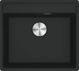 Sink MRG 610-52A, black matte, 56 x 51 cm - Zlewozmywaki - miniaturka - grafika 1