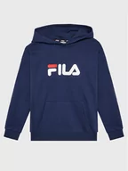 Odzież sportowa dziecięca - Fila Bluza Sande FAT0298 Granatowy Regular Fit - miniaturka - grafika 1