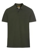 Koszulki męskie - Camel Active Koszulka polo w kolorze ciemnozielonym - miniaturka - grafika 1