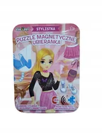 Puzzle - Gra magnetyczna puzzle magnetyczna ubieranka stylistka - miniaturka - grafika 1