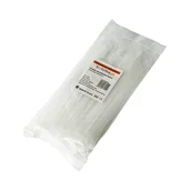 Inne mocowania - Opaski zaciskowe Tretytka UV 4,8 x 200 mm, biały - miniaturka - grafika 1