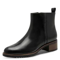 Kozaki damskie - Marco Tozzi Damskie 2-25381-45 modne kozaki, Black Comb, 40 EU, czarny Comb, 40 EU - miniaturka - grafika 1