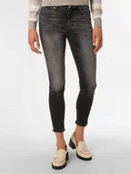 Spodnie damskie - Armani Exchange Jeansy Kobiety szary jednolity, 30 - miniaturka - grafika 1