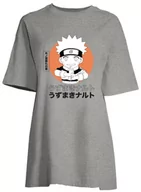 Piżamy damskie - Damska koszula nocna Naruto, Szary Melange, XXL - miniaturka - grafika 1