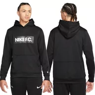 Bluzy męskie - Bluza sportowa męska Nike FC Libero Dri-Fit treningowa kangurka z kapturem - miniaturka - grafika 1