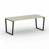 Stoły i stoliki do biura - B2B Partner Stół konferencyjny PRIMO IMPRESS 2000 x 900 x 750 mm, dąb naturalny 499549 - miniaturka - grafika 1