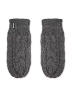 Rękawiczki sportowe damskie - Eisbär Rękawiczki Damskie Afra Mittens 80135 Szary - miniaturka - grafika 1