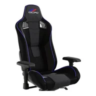 Fotele gamingowe - Fotel OCPC GAMING Fuoco Czarno-niebieski - miniaturka - grafika 1