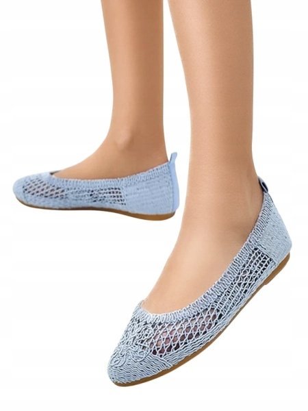 NIEBIESKIE BALERINY DAMSKIE ANNETE 39