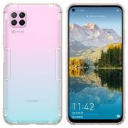 Etui i futerały do telefonów - Nillkin Nature żelowe etui pokrowiec ultra slim Huawei P40 Lite / Nova 7i / Nova 6 SE przezroczysty - miniaturka - grafika 1