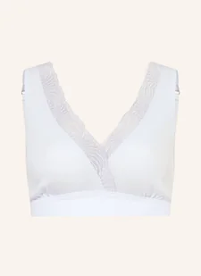 Hanro Biustonosz Bez Fiszbin Cotton Delight blau - Biustonosze - miniaturka - grafika 1