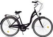 Rowery - Dallas Bike Rower Dallas City Alu 26" 3spd - czarny - miniaturka - grafika 1