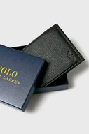 Portfele - POLO RALPH LAUREN męski portfel SKÓRA BILON - miniaturka - grafika 1