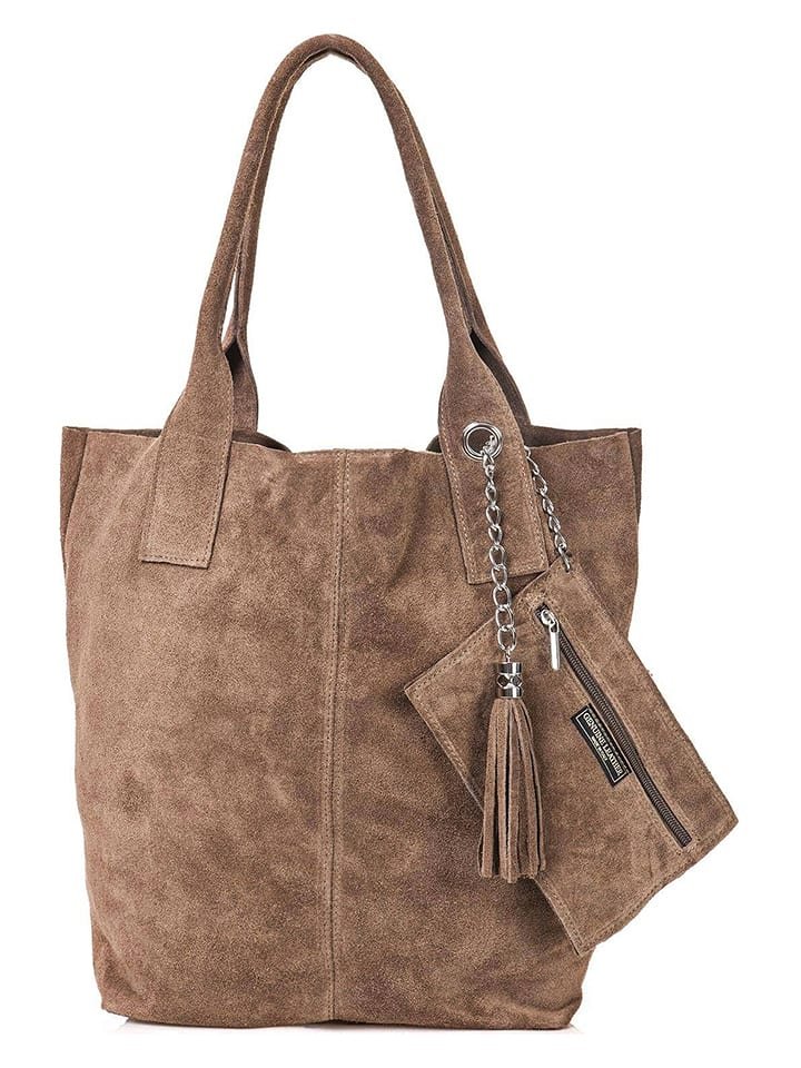 Florence Bags Skórzany shopper bag 