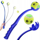 Zabawki dla psów - MIOTACZ RZUTKA WYRZUTNIA PIŁEK ZABAWKA DLA PSA DO RZUCANIA Z PIŁKĄ MIX - miniaturka - grafika 1