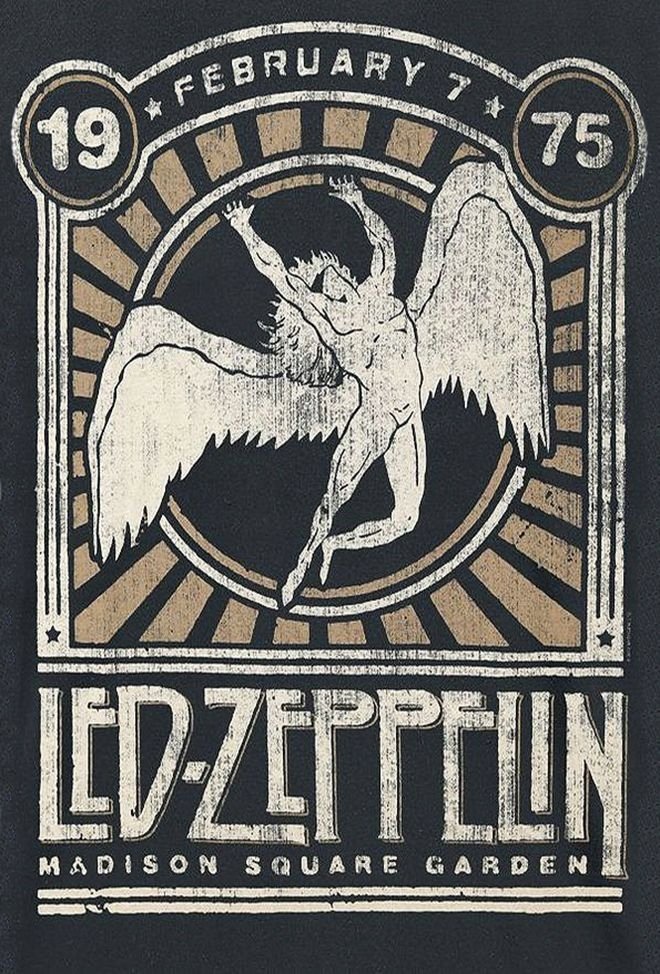 PODKŁADKA POD MYSZ Z Nadrukiem 22x18cm Led Zeppelin Hard Rock Tekst Prezent