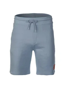 HUGO Szorty 14955 Błękitny Loose Fit - Spodenki męskie - miniaturka - grafika 1