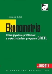 Ekonometria - Tadeusz Kufel - Ekonomia - miniaturka - grafika 1