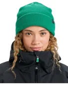 Czapki damskie - Roxy FOLKER Czapka Beanie Green One Size - miniaturka - grafika 1