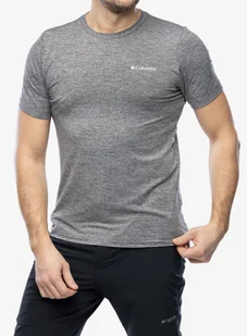 T shirt z nadrukiem Columbia Kwick Hike Back Graphic S/S Tee - black heather/moonscape - Koszulki i topy damskie - miniaturka - grafika 1