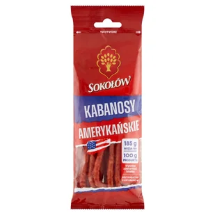 Kabanosy amerykańskie 100g Gold - Pasztet i przetwory mięsne - miniaturka - grafika 1