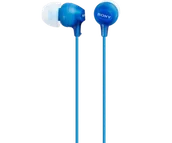 Słuchawki - Sony MDR-EX15LPB niebieskie - miniaturka - grafika 1