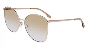 LACOSTE EYEWEAR L224S-704 damskie okulary przeciwsłoneczne, Jasny brąz, Rozmiar uniwersalny - Okulary przeciwsłoneczne - miniaturka - grafika 1