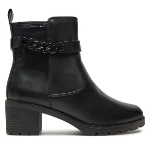 Botki Tamaris 8-86416-43 Czarny - Botki damskie - miniaturka - grafika 1