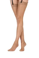 Rajstopy - Pretty Polly Damskie rajstopy, 10 DEN (3 sztuki), beżowy (Shrr Sherry), M-L - miniaturka - grafika 1