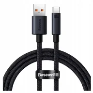 Kable USB - Kabel Baseus USB-A do USB-C 100W 1m, 480Mb/s wytrzymały, szybkie ładowanie - miniaturka - grafika 1