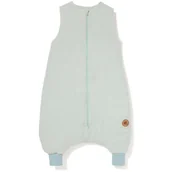 Kombinezony dla dzieci - Śpiworek do spania muślinowy miętowy - miniaturka - grafika 1