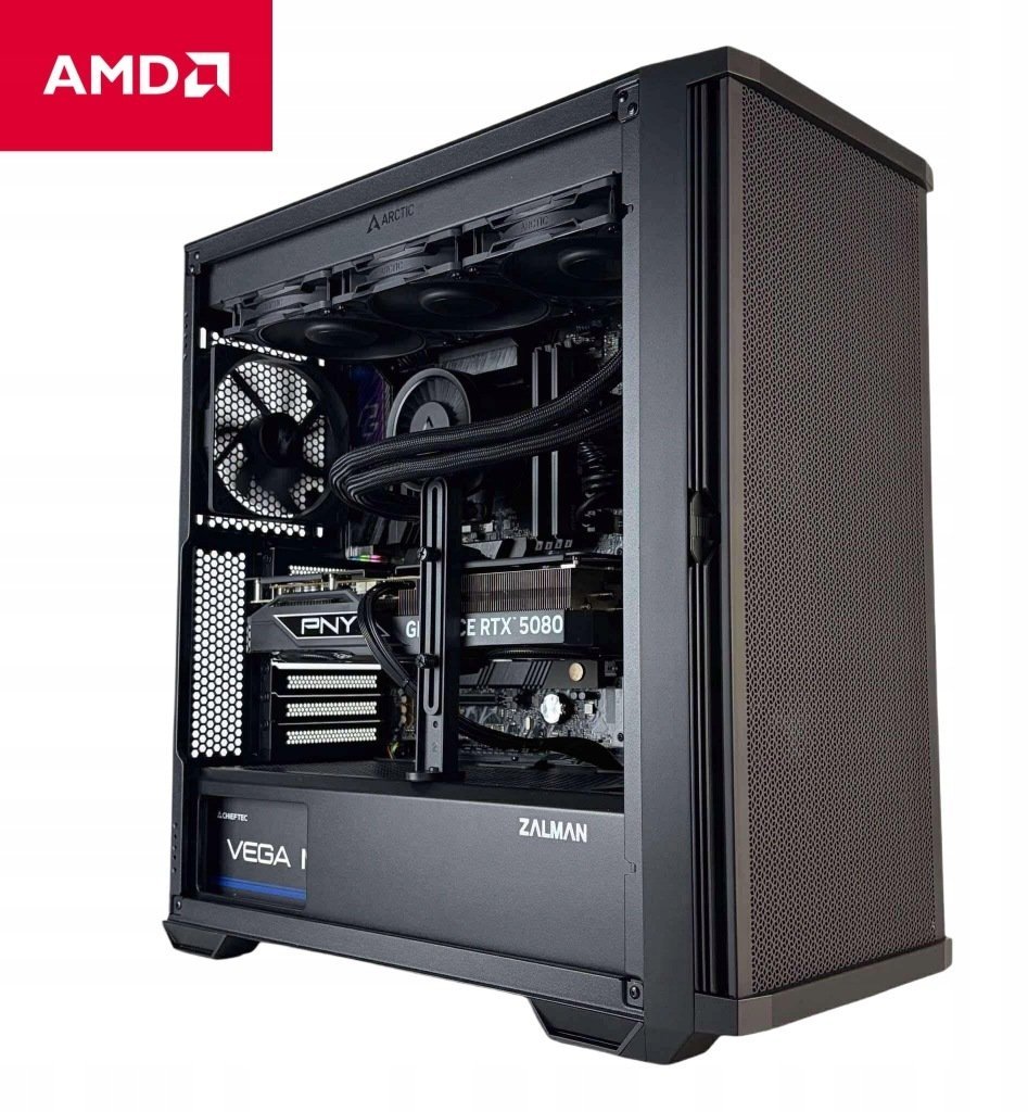 Komputer PlugNPlay Komputer RX 9070 XT / R7 9800X3D / 32GB DDR5 / 1TB do gier GAMINGOWY 11801_20260429123629
