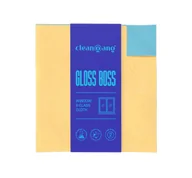 Ściereczki, gąbki, czyściki - CLEANGANG GLOSS BOSS DWUSTRONNA ŚCIERECZKA DO SZYB I LUSTER - miniaturka - grafika 1