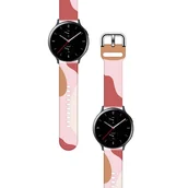 Etui i futerały do telefonów - Strap Moro opaska do Samsung Galaxy Watch 46mm silikonowy pasek bransoletka do zegarka wzór 12 - miniaturka - grafika 1