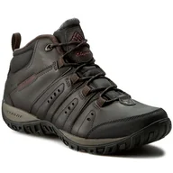 Buty trekkingowe męskie - Trekkingi Columbia - Peakfreak Nomad Chukka WP Omni-Heat BM3926 Cordovan/Garnet Red 231 - miniaturka - grafika 1