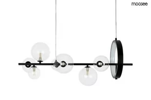 MOOSEE lampa wisząca ALURE LINE 90 czarna - Lampy sufitowe - miniaturka - grafika 1
