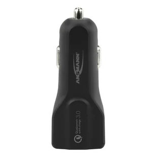 ANSMANN Ładowarka samochodowa USBx1 In-Car Charger 130Q 1000-0024 - Ładowarki samochodowe - miniaturka - grafika 1