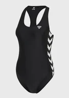 Stroje kąpielowe - HUMMEL STRÓJ JEDNOCZĘŚCIOWY CZARNY DAMSKI S PUS - miniaturka - grafika 1