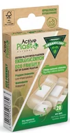 Apteczki i materiały opatrunkowe - NTRADE SP. Z O.O. ActivePlast ECO Friendly zestaw klasycznych plastrów ekologicznych 20 sztuk 9101783 - miniaturka - grafika 1