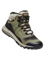 Buty trekkingowe damskie - Keen Buty turystyczne "Tempo Flex" w kolorze oliwkowo-beżowo-czarnym - miniaturka - grafika 1
